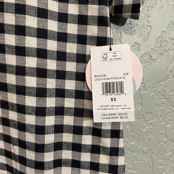 Volcom Coco Ho Button-Up Check Shirt - Picture 5 of 10